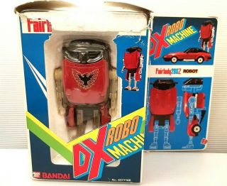 Vintage Bandai Fairlady 280z Robot Dx Robo Machine Transformer Boxed 1984
