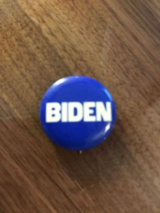 1972 Joe Biden U.  S.  Senate Campaign Button - First Senate Campaign