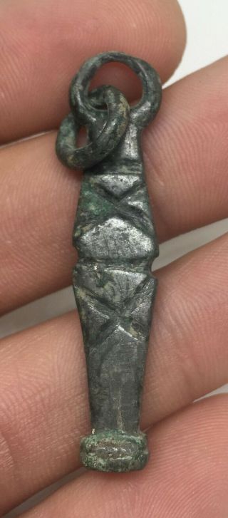 Ancient Celtic Druids Bronze Amulet - 200/100 Bc
