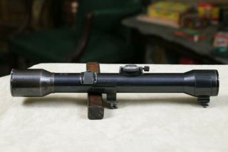 German Scope Claw Mounts Kahles Wein H 4 X 60 Not Zeiss For Mauser Pre Wwii