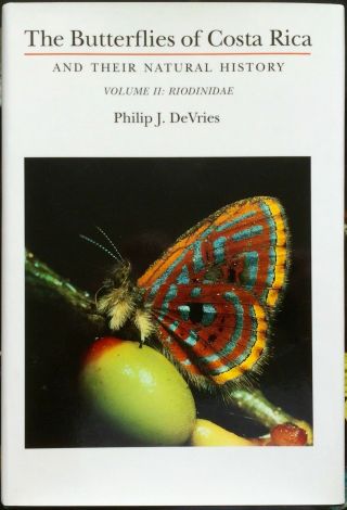 1997 Devries Butterflies Of Costa Rica Vol.  Ii Riodinidae Hb/25 Color Plates L@@k