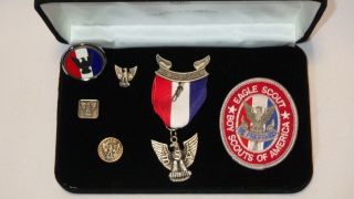 BSA Boy Scouts Eagle Scout Rank Award Medal Presentation Kit CFJ Type 3 2