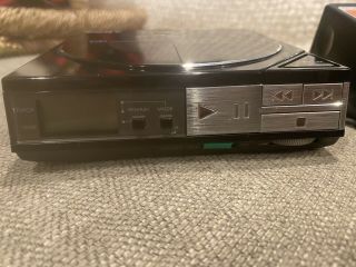 Vintage SONY D - 5 CD Compact Disc Player with Adapter - 3