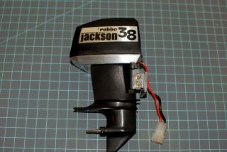 Vintage Robbe Jackson 38 Outboard Motor For R/c Boats