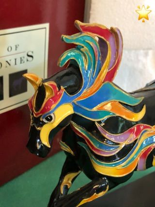 The Trail Of Painted Ponies Limited Edition " Phoenix Pony " 1e / 0 - 620