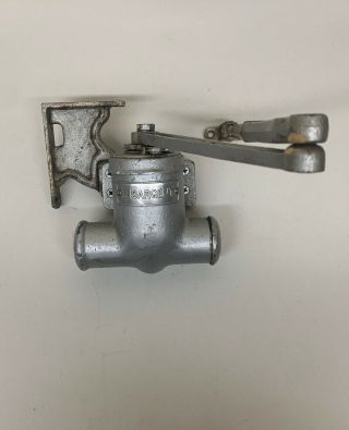 Vintage Pot Belly Sargent 43v Crome Hydraulic Door Closer Complete
