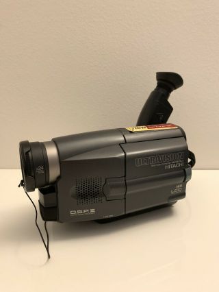 Hitachi Vm - H825la Hi - 8 8mm Video Camera Camcorder - - Vintage