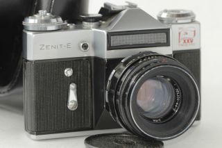 Rare Zenit - E Camera 25th Lens Helios - 44 - 2 Zebra Vintage