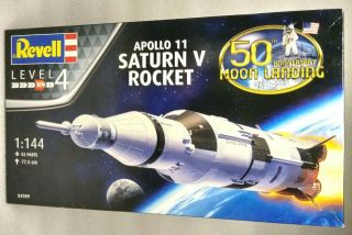 Apollo 11 Saturn V Space Rocket Model 1:144 50th Anniversary Revell 04909