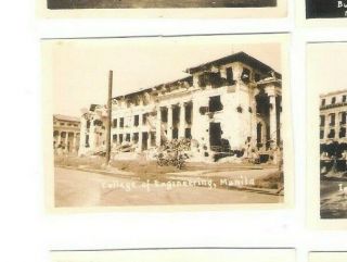 Vintage 1945 Black & White College Of Agriculture Philippines Photograph Manila