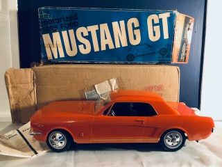 Vintage Wen - Mac 1966 Ford Mustang Gt W Boxes Motorized No Use Wear