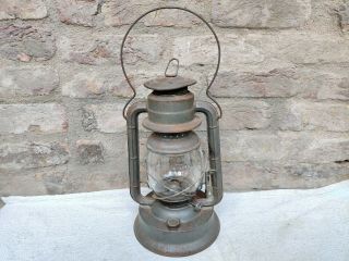 1930s Vintage Rare Dietz No.  2 D - Lite Kerosene Lantern Glass Globe U.  S.  A