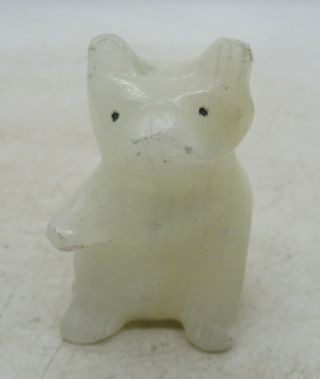 Old Chinese Tang Dynasty Jade Carved Stone Animal Statuette