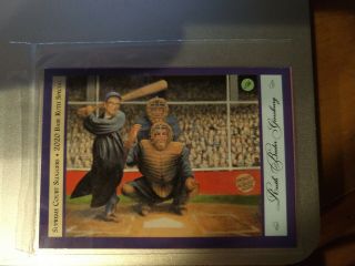 The Green Bag Justice Ginsburg Special Edition Baseball Card (not Bobblehead)