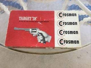 Vintage Crosman Target 38.  22 Cal Double Action Pellet Gun
