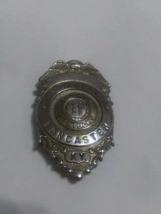 Vintage Obsolete Collectible Police Badge - Retired - Kentucky