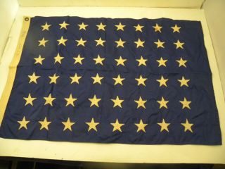 U.  S.  Union Jack 48 Star Cloth Flag/pennant/bunting (star Portion Of U.  S.  Flag)