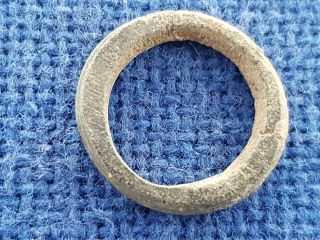 Celtic Bronze Ring Money In Uncleaned Found In Britain.  L10a