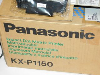 Vintage Panasonic KX - P1150 Multi Mode Dot Matrix Printer and 2