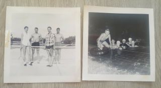2 Vintage Photos 1950 