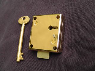 Gamewell Lock With Key For Fire Alarm And Police Call Boxes