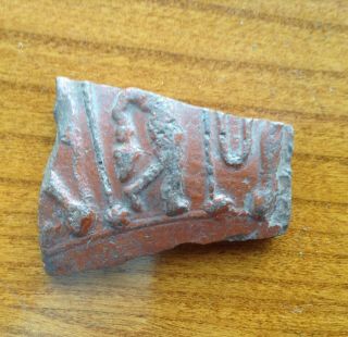 Small Piece Of Very Old Pottery Collected In Exeter Probably Roman