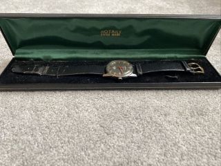 Rare Vintage Rotary Gt Automatic Gents Watch