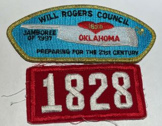 Will Rogers Council National Jamboree Jsp 1997 Oklahoma Mw1