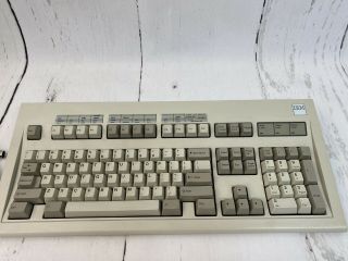 Vintage IBM 1390131 Mechanical Clicky Model M Computer Keyboard & Cable RARE 3