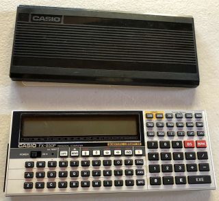 Vintage Casio Fx - 850p Scientific Calculator Computer Japan Batteries