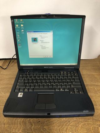 Vintage Hp Pavilion N3250 Windows 98 Laptop Serial Parallel Floppy