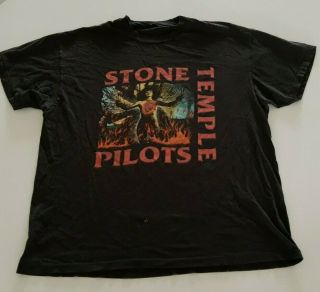 Stone Temple Pilots Stp Core Vintage Shirt Grunge T - Shirt Backstage Pass 90s