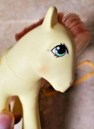 My Little Pony Vintage G1 Twice as Fancy Munchy with Ribbon 3