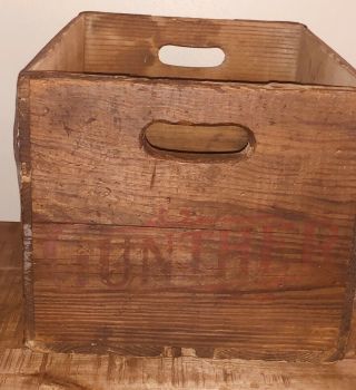 Vintage Gunther Brewing Co Beer Baltimore,  MD Beer Crate 3
