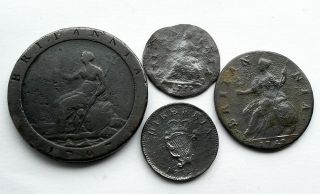 4 Georgian Coins