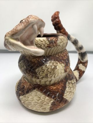 Rattlesnake Coffee Mug Cup Like The Late Show With Craig Ferguson Snake Mug