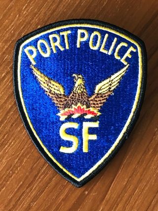 Sfpd San Francisco Port Police Department Patch Sheriff Highway Patrol Chp