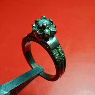 Ancient Bronze Engagement Ring Roman Rare Old Legionary Artifact Authentic