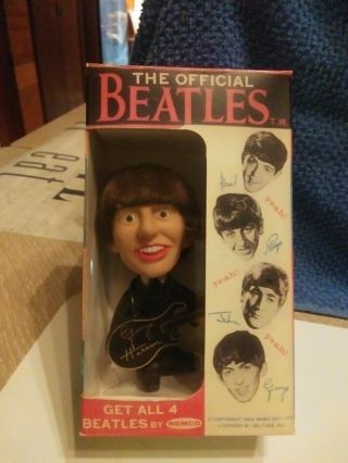 Vintage Remco Beatles Doll George Harrison 1964