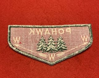 Pohawk Lodge 445 F1 First Flap Boy Scout Order of Arrow 2