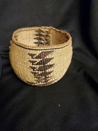Antique Vintage Yurok (hupa) Indian Basket Nw California