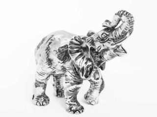 Zanfeld Silver Electroform Elephant Sculpture Plata 999