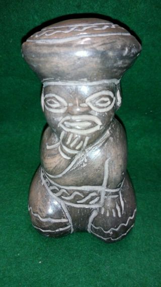 Stirrup Spout Pottery Vessel - Moche Or Mochica / Pre Columbian