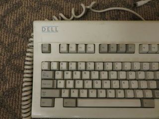 Vintage Dell Old Logo AT101 Mechanical Keyboard Alps GYUM97SK Parts/Repair 2