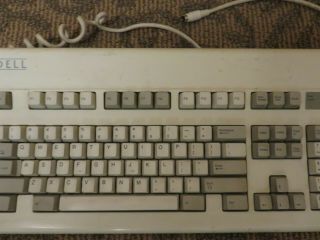 Vintage Dell Old Logo AT101 Mechanical Keyboard Alps GYUM97SK Parts/Repair 3