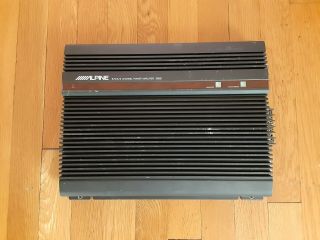 Vintage Alpine 3566 6 Channel Amp Car Amplifier (specs Are In The Description)