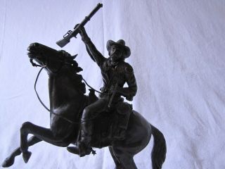 Bronze Buffalo Bill Cody Statue