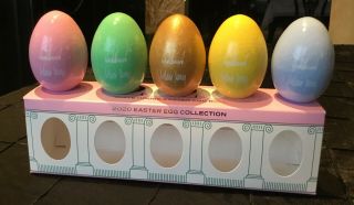 2020 President Trump White House Easter Egg Set Of 5 Wood Eggs