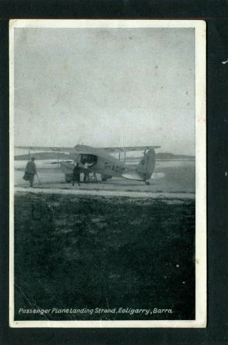Isle Of Barra - Early Passenger Plane Landing At Strand Eoligarry