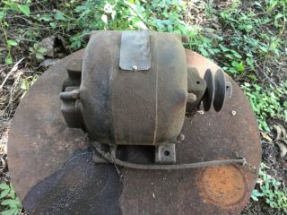 Antique Electric Motor 110 Volt With Pulley